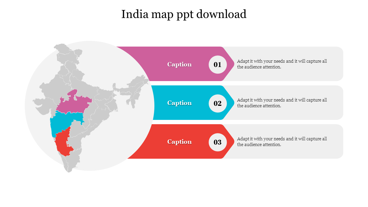 India Map PPT Download PowerPoint Templates